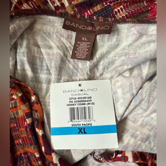 Bandolino XL South Pacific top - Picture 4 of 4